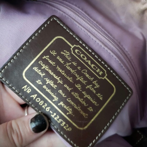 🦋💙Medium Coach Shoulder Bag 💙🦋 - Picture 7 of 7